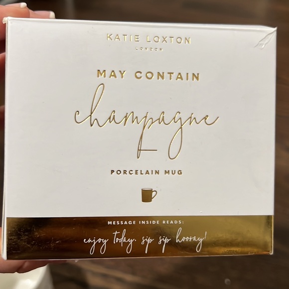 NIB Katie Loxton “May Contain Champagne” Mug - Picture 5 of 8